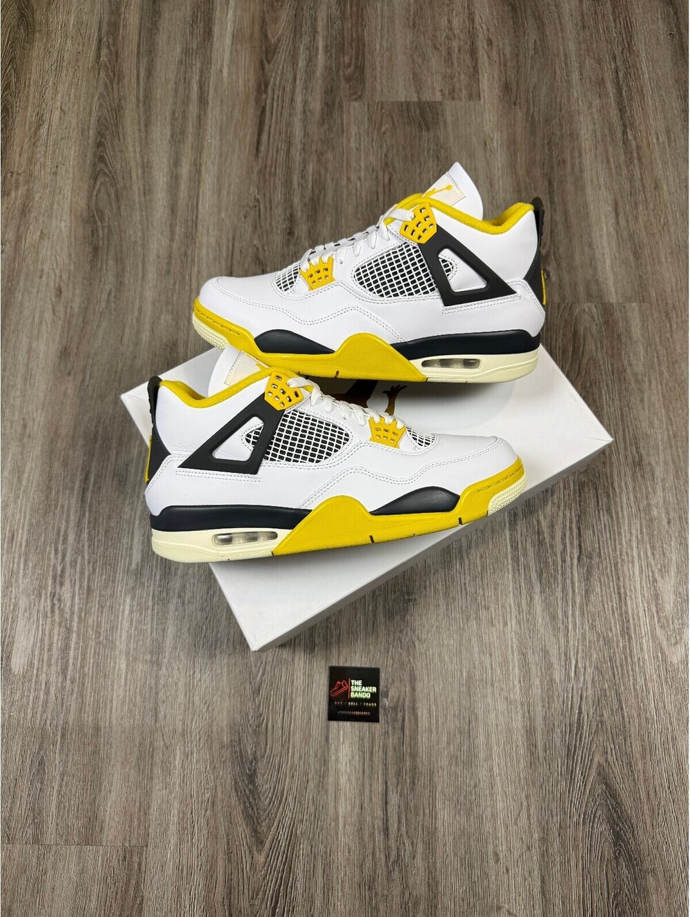 Size 12W/10.5M - Air Jordan 4 Retro Vivid Sulfur W